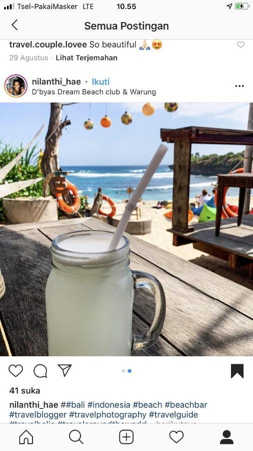 D'Byas Dream Beach Club And Villa Nusa Lembongan  Exterior photo